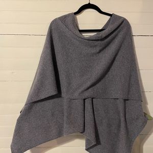 Claudia Nicole Cashmere Topper Poncho